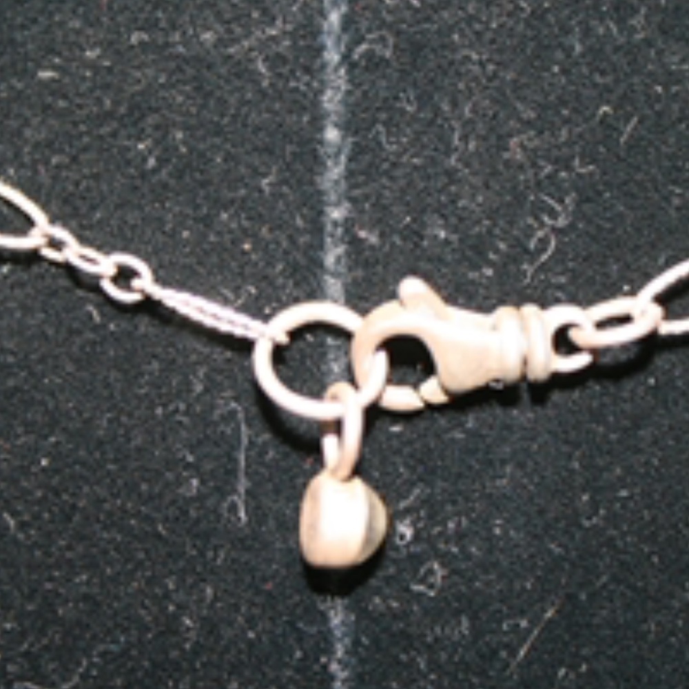 Sterling Silver Necklace w/Key Pendant - Picture 8 of 11